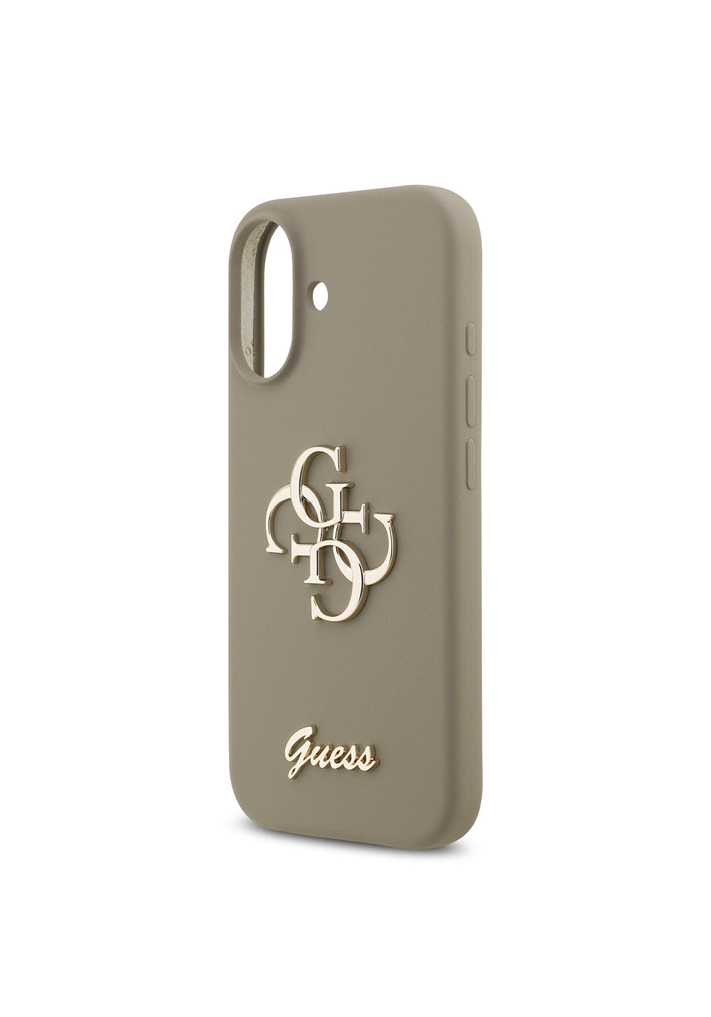 Apple iPhone 17 Kılıf Guess Orijinal Lisanslı Grained Yazı Logolu Kapak
