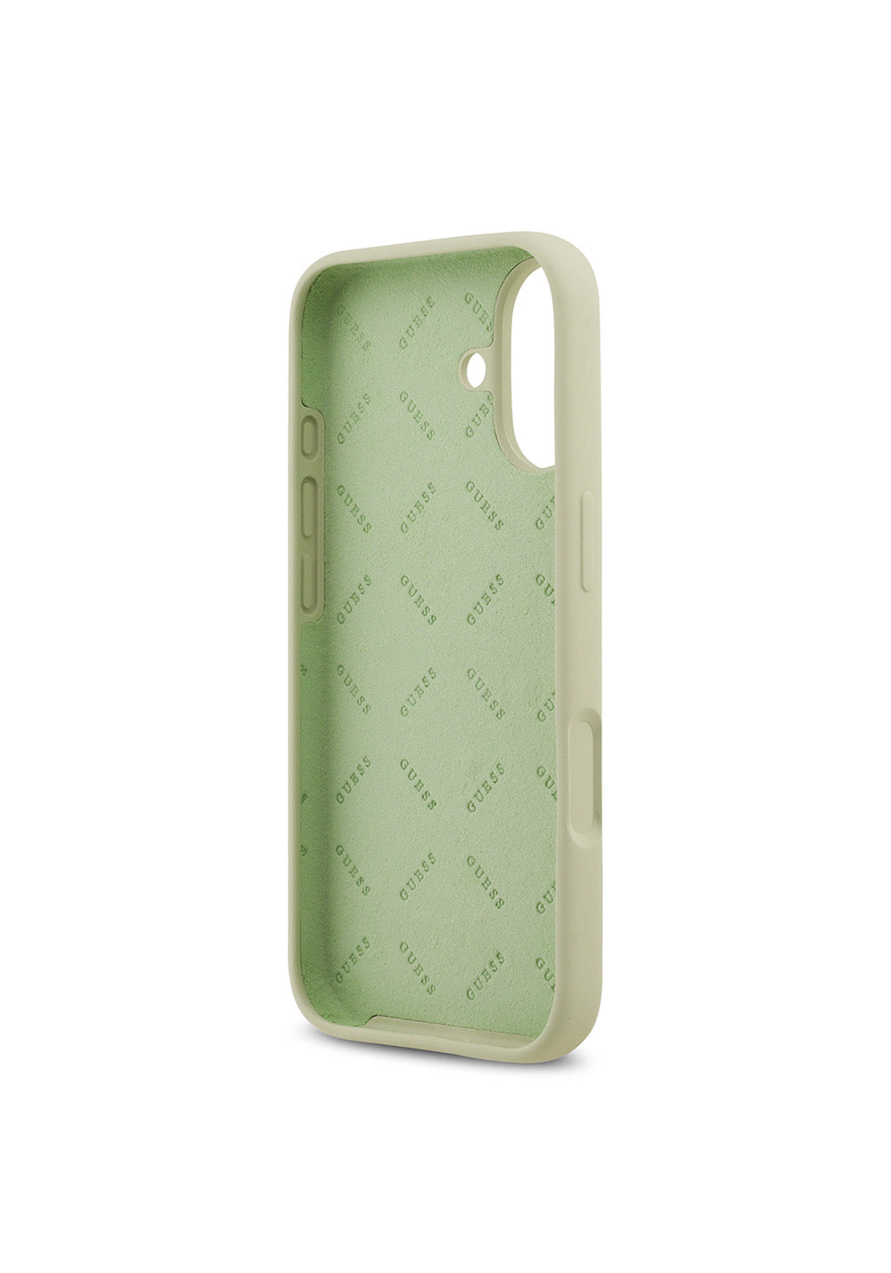 Apple iPhone 17 Kılıf Guess Orijinal Lisanslı Grained Yazı Logolu Kapak