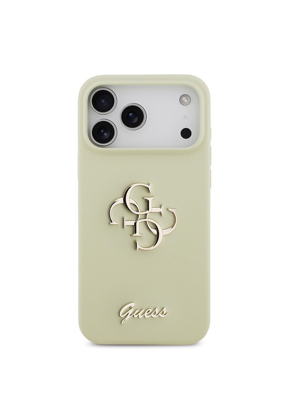 Apple iPhone 17 Pro Max Kılıf Guess Orijinal Lisanslı Grained Yazı Logolu Kapak