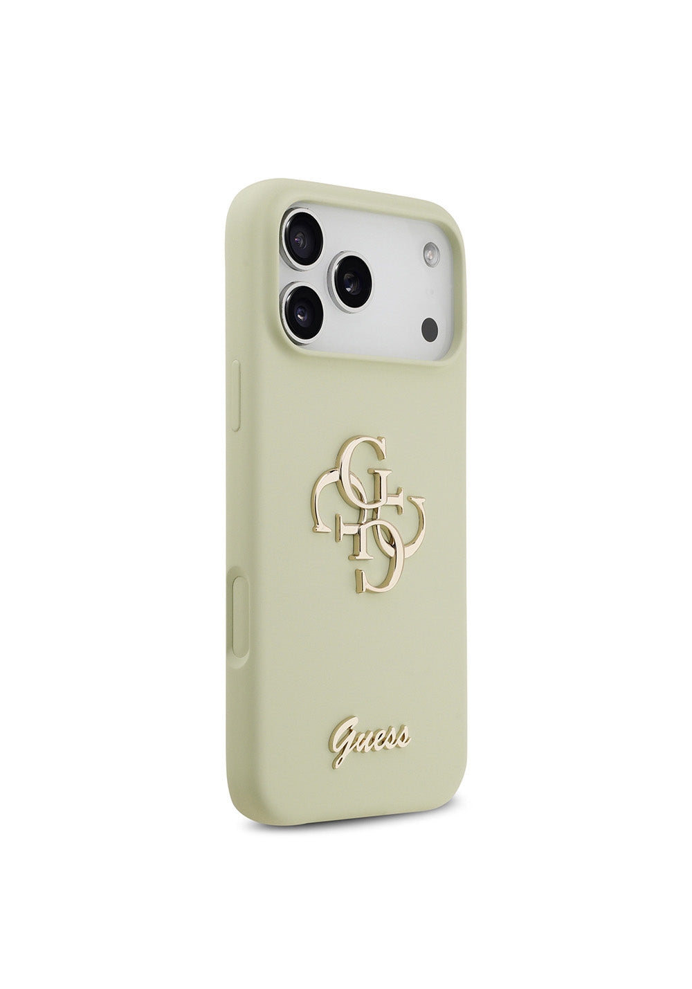 Apple iPhone 17 Pro Max Kılıf Guess Orijinal Lisanslı Grained Yazı Logolu Kapak