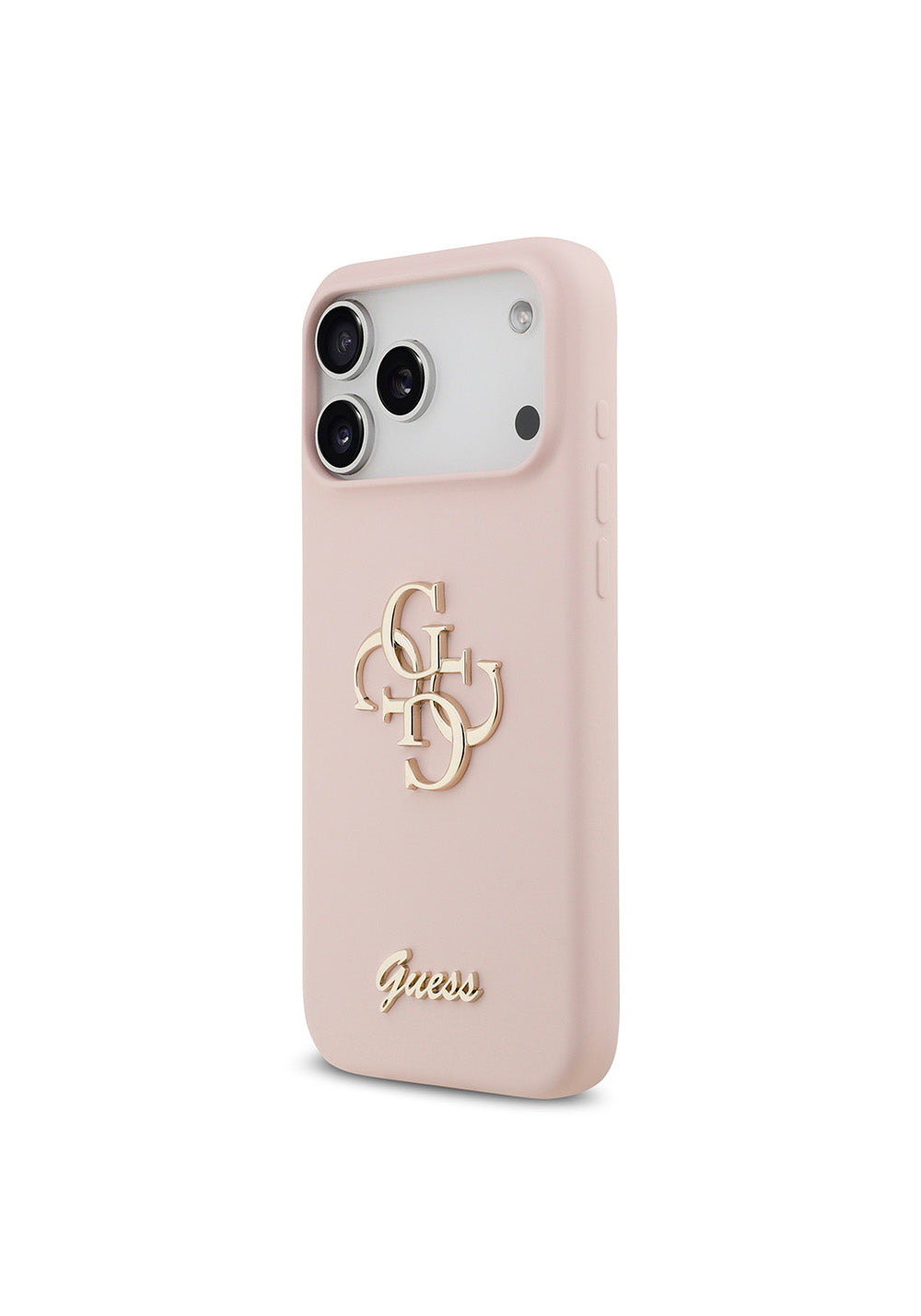 Apple iPhone 17 Pro Max Kılıf Guess Orijinal Lisanslı Grained Yazı Logolu Kapak