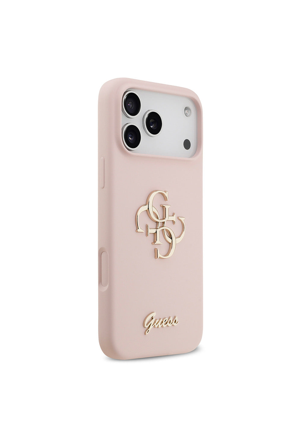 Apple iPhone 17 Pro Max Kılıf Guess Orijinal Lisanslı Grained Yazı Logolu Kapak