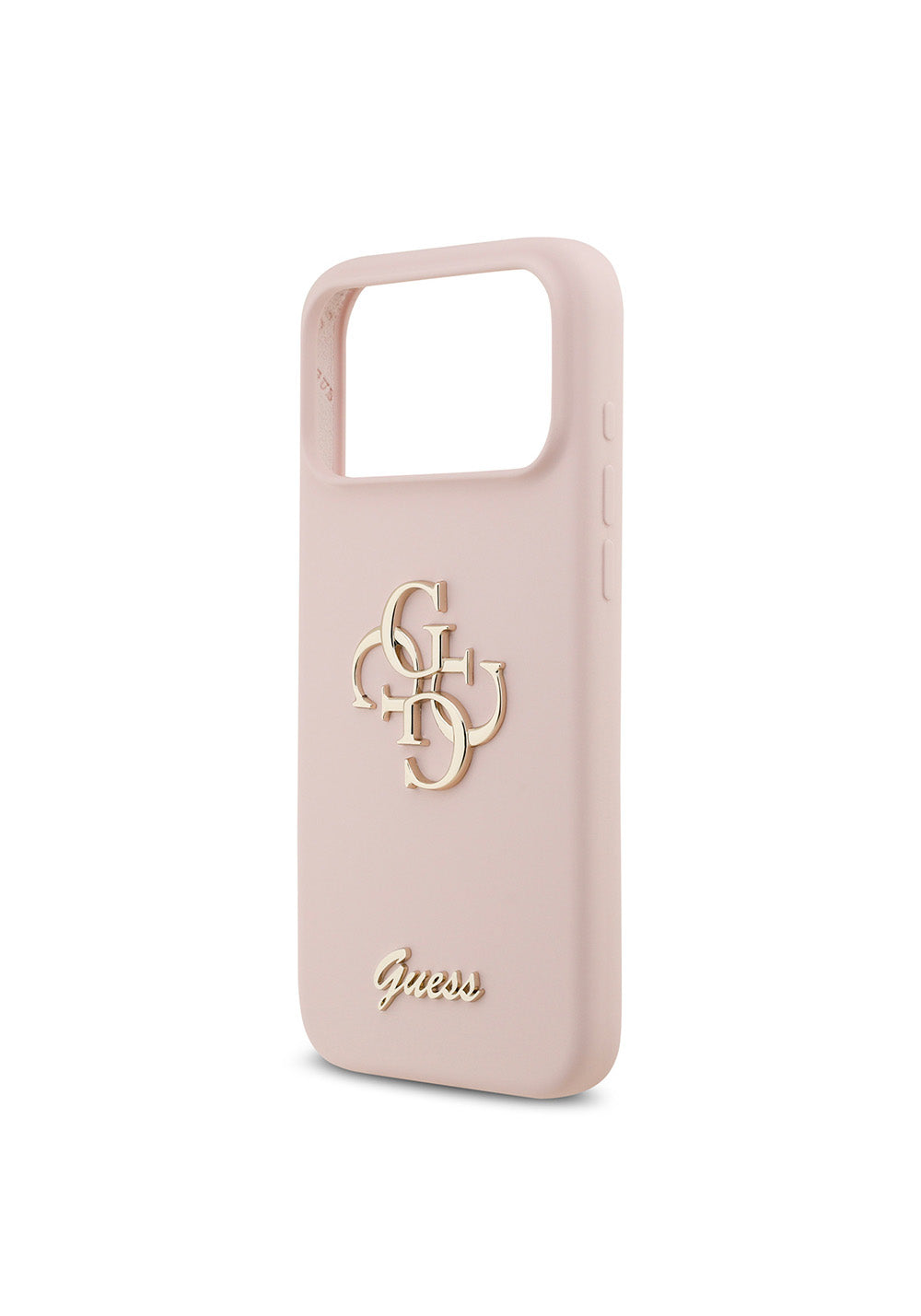 Apple iPhone 17 Pro Max Kılıf Guess Orijinal Lisanslı Grained Yazı Logolu Kapak