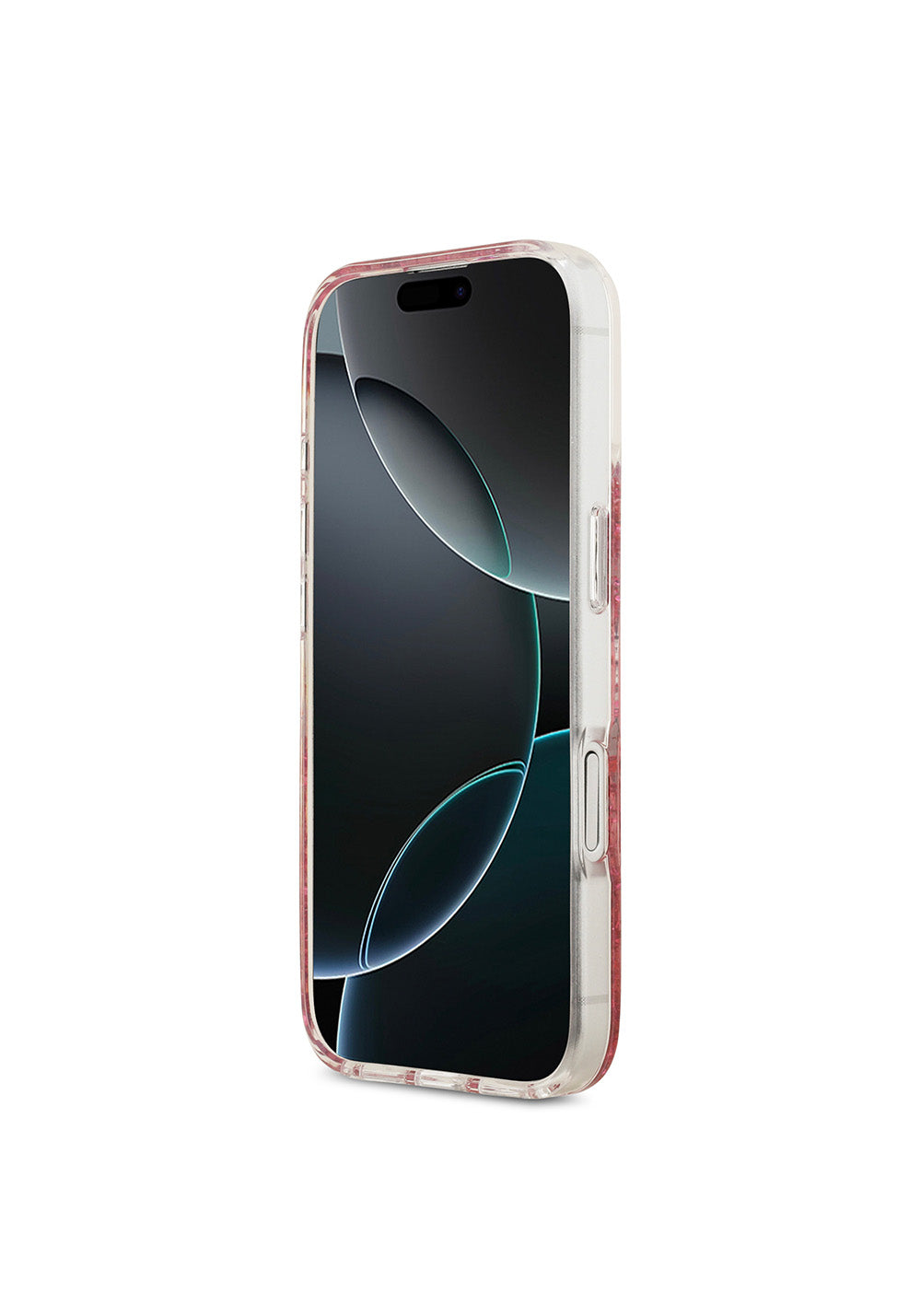Apple iPhone 17 Kılıf Guess Orijinal Lisanslı Manyetik Şarj Uyumlu Transparan Resin Bottom Kapak