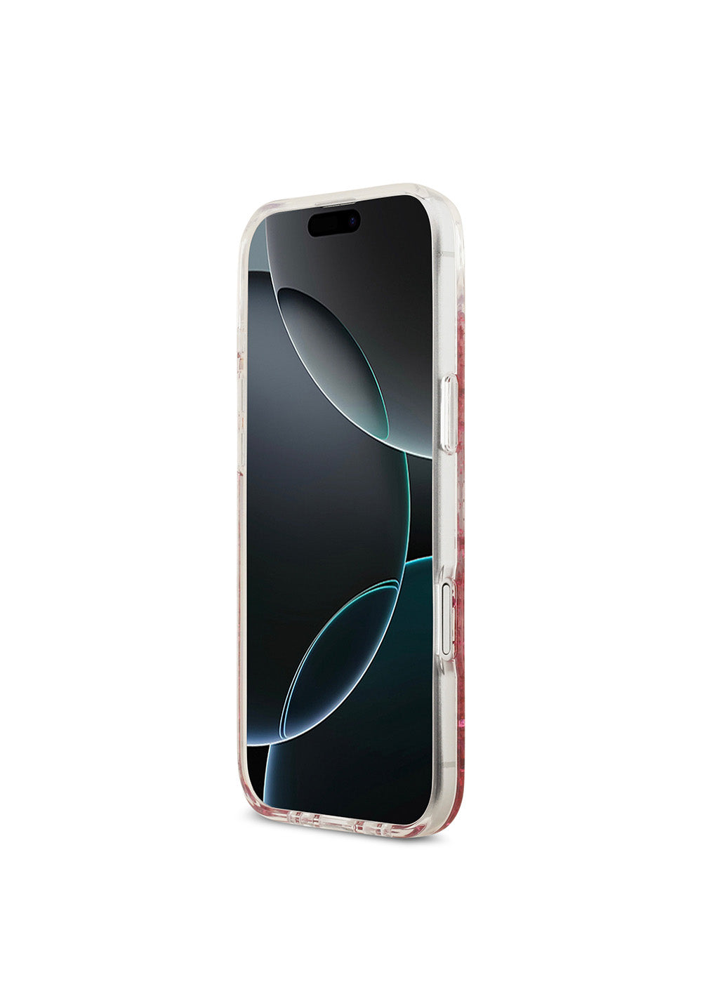 Apple iPhone 17 Air Kılıf Guess Orijinal Lisanslı Manyetik Şarj Uyumlu Transparan Resin Bottom Kapak