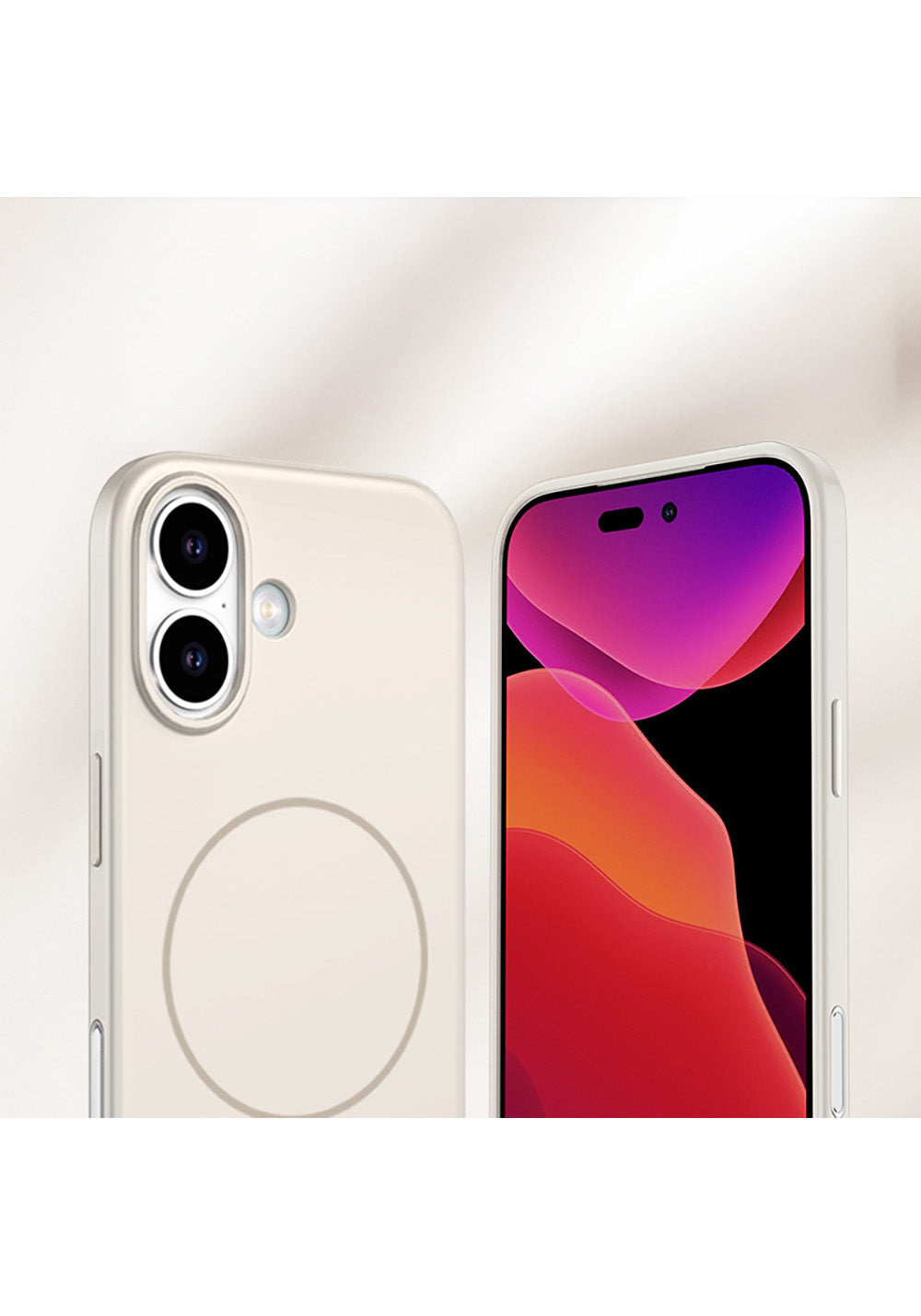 Apple iPhone 17 Kılıf Manyetik Şarj Uyumlu Wlons Liza Kapak