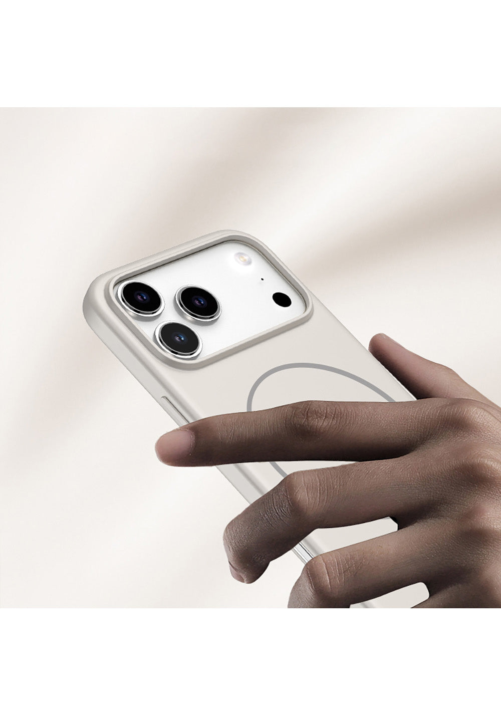 Apple iPhone 17 Pro Max Kılıf Manyetik Şarj Uyumlu Wlons Liza Kapak