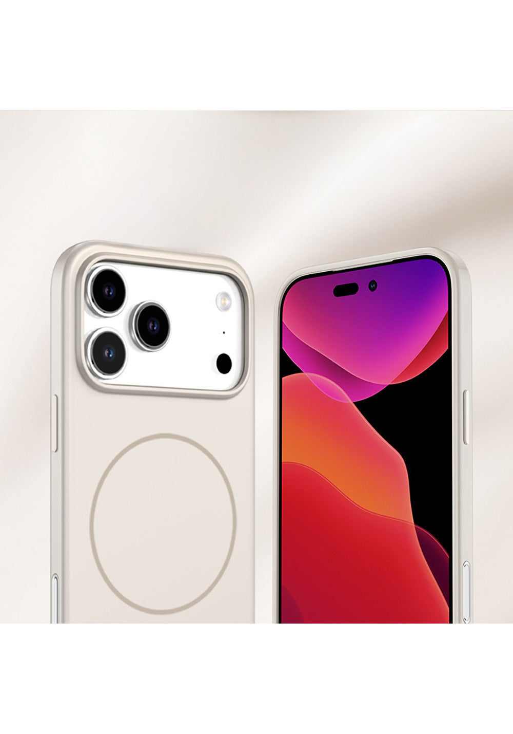 Apple iPhone 17 Pro Max Kılıf Manyetik Şarj Uyumlu Wlons Liza Kapak
