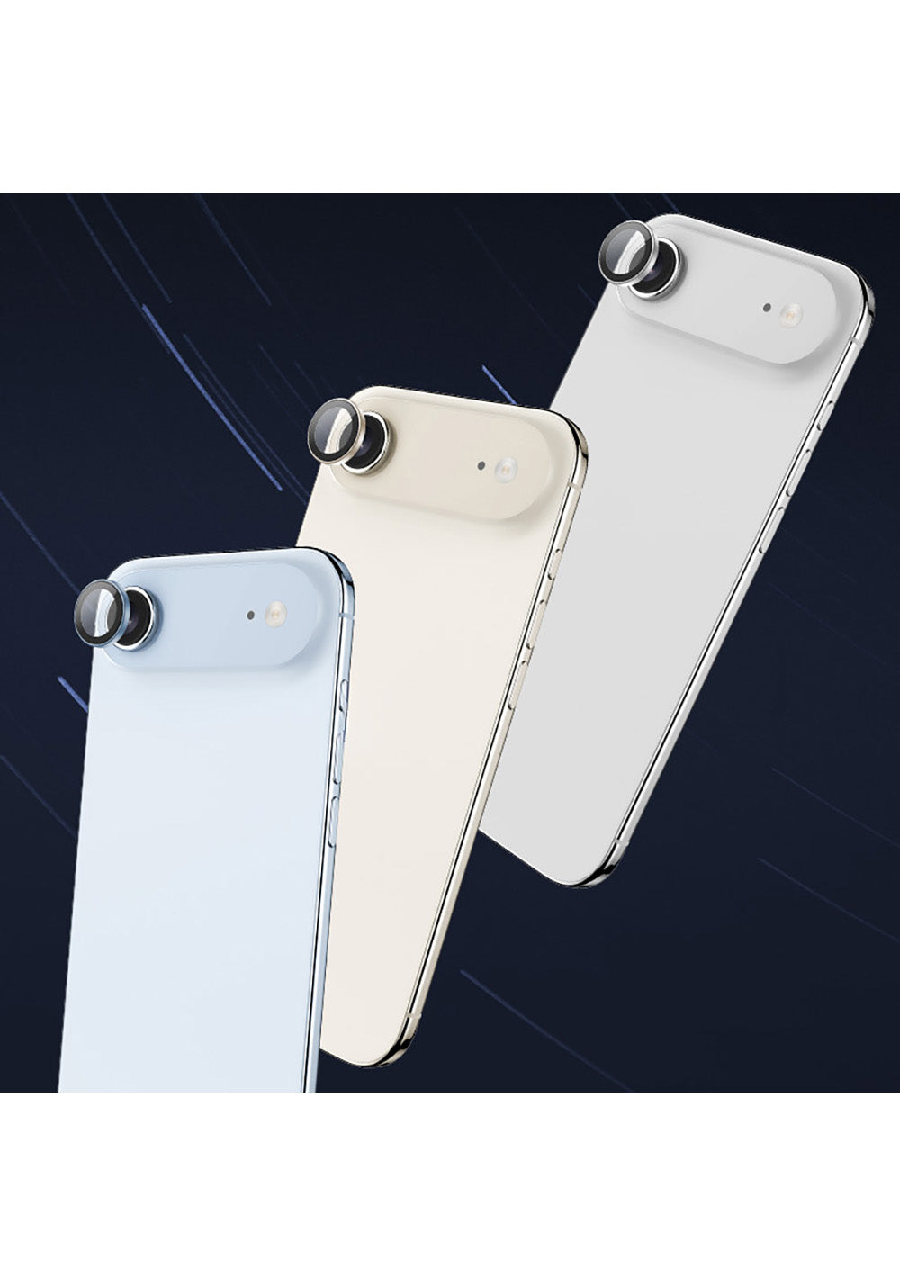 Apple iPhone 17 Air Benks Glass Warrior Cam Kamera Lens Koruyucu