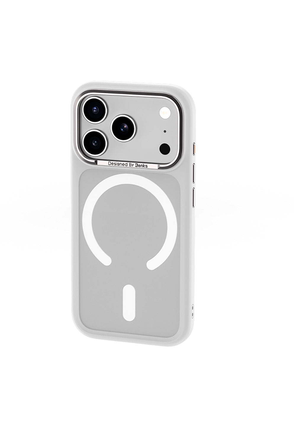 Apple iPhone 17 Pro Kılıf M-Safe Şarj Özellikli Benks Mist C-Magnet Kapak