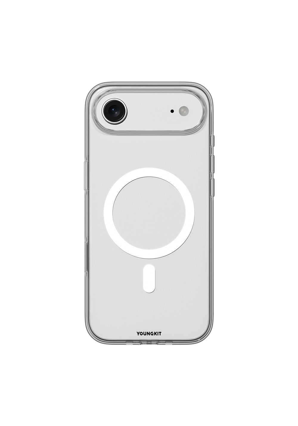 Apple iPhone 17 Air Kılıf Manyetik Şarj Uyumlu Youngkit Clear Serisi Kapak