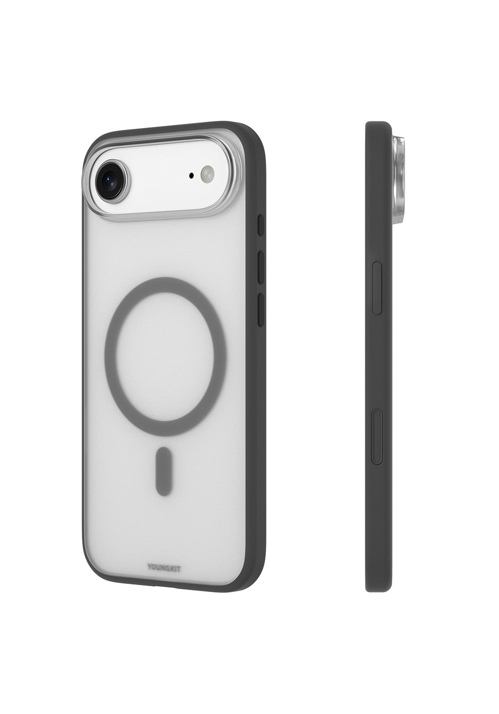 Apple iPhone 17 Air Kılıf Manyetik Şarj Uyumlu Youngkit Clear Serisi Kapak