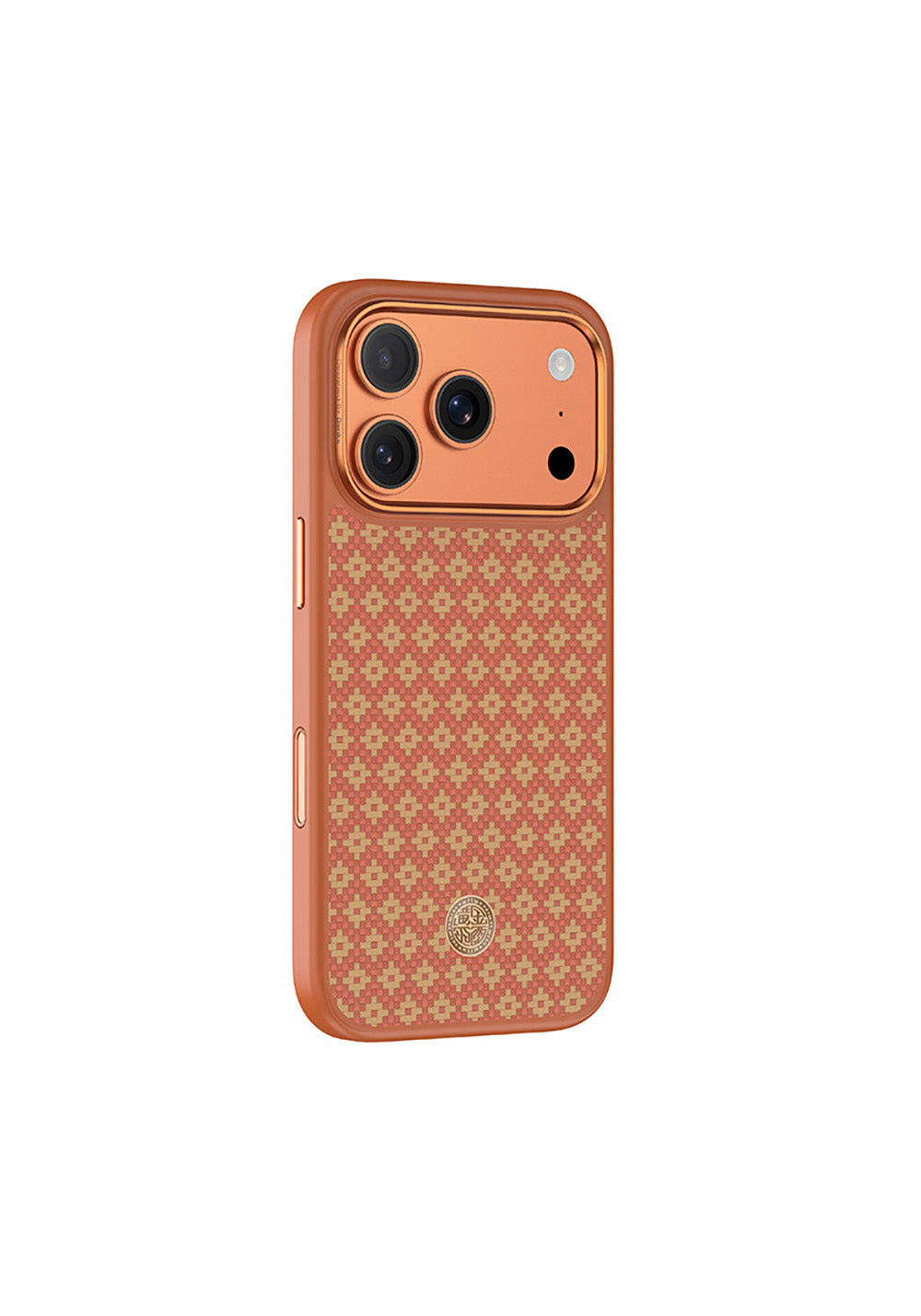 Apple iPhone 17 Pro Kılıf M-Safe Şarj Özellikli Benks ArmorPro ArmorGrid Serisi Kevlar Karbon Kapak