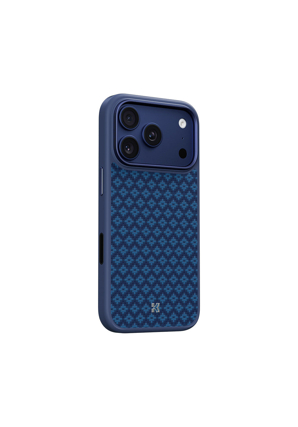 Apple iPhone 17 Pro Kılıf M-Safe Şarj Özellikli Benks ArmorPro ArmorGrid Serisi Kevlar Karbon Kapak