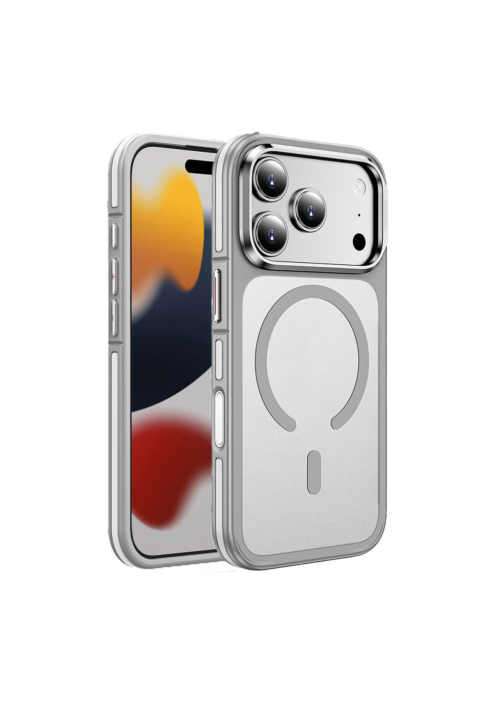 Apple iPhone 17 Pro Kılıf Manyetik Şarj Uyumlu Mat Görünümlü Wlons Vevo Kapak