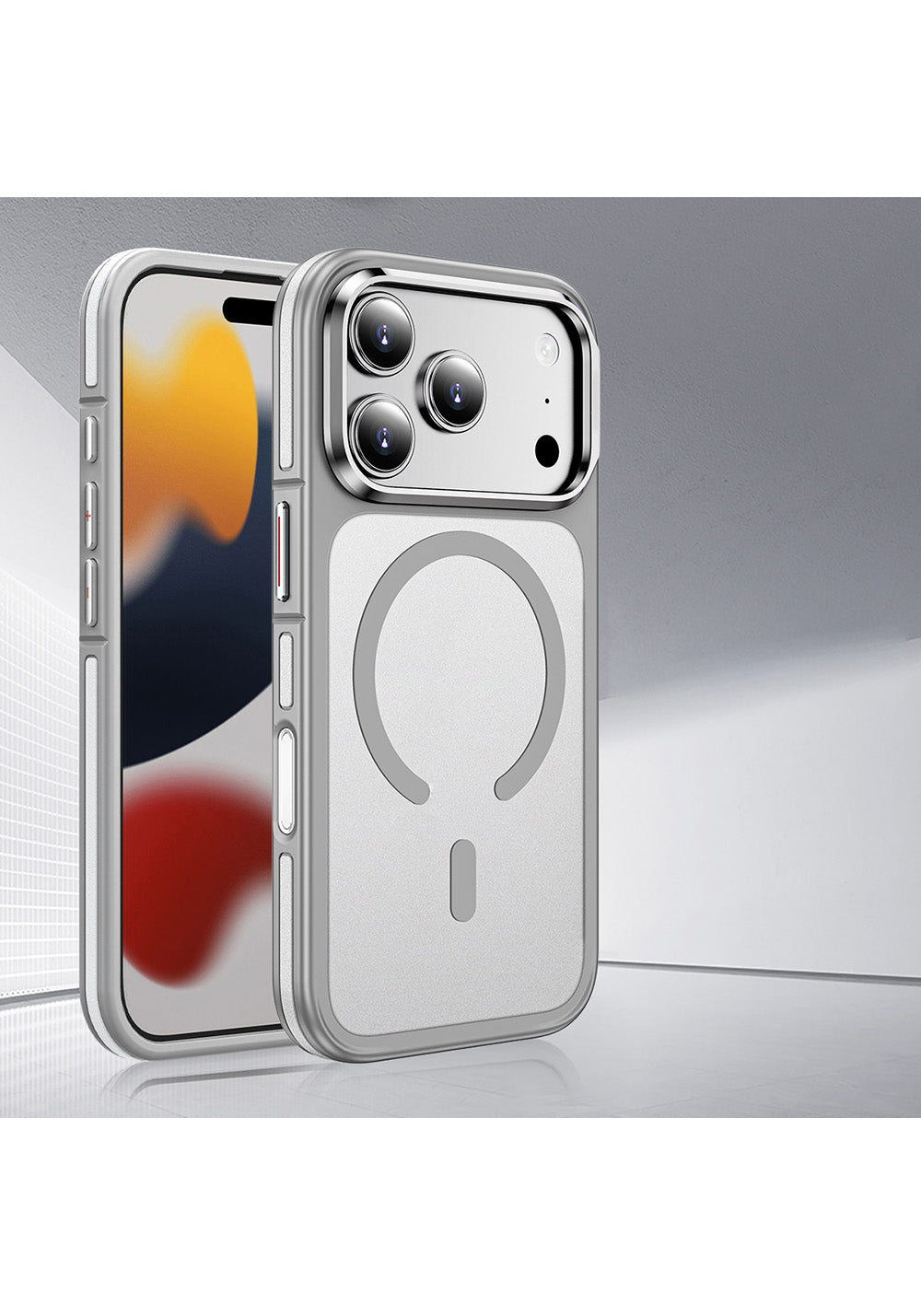 Apple iPhone 17 Pro Max Kılıf Manyetik Şarj Uyumlu Mat Görünümlü Wlons Vevo Kapak