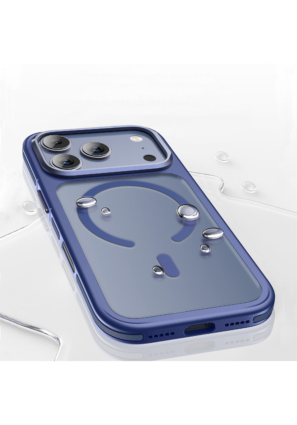 Apple iPhone 17 Pro Max Kılıf Manyetik Şarj Uyumlu Mat Görünümlü Wlons Vevo Kapak