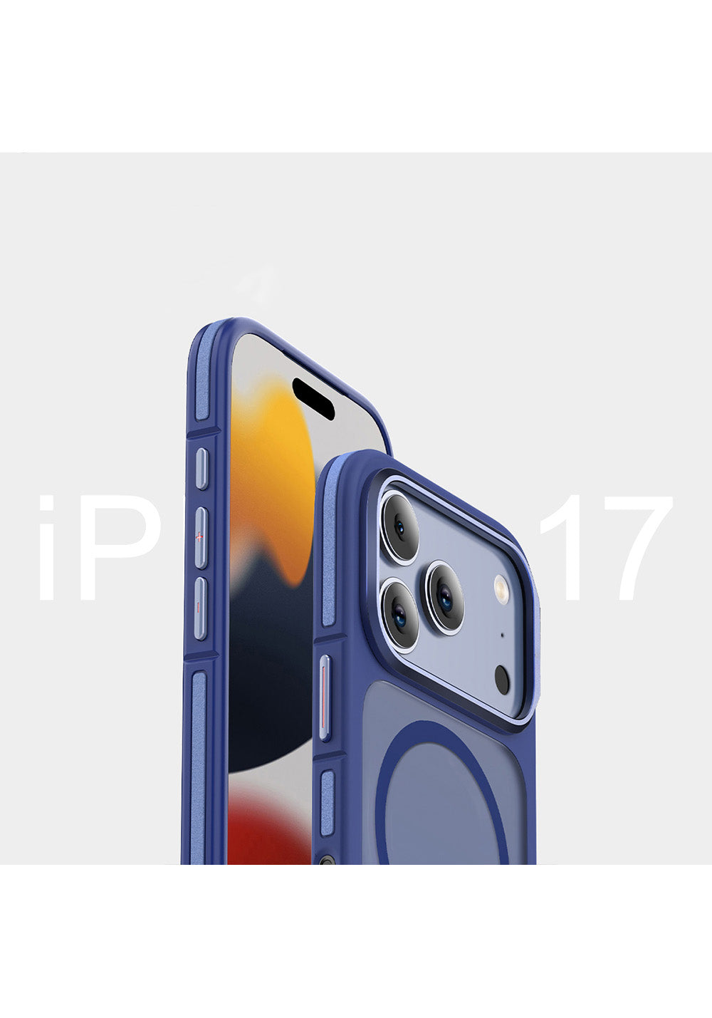 Apple iPhone 17 Pro Max Kılıf Manyetik Şarj Uyumlu Mat Görünümlü Wlons Vevo Kapak