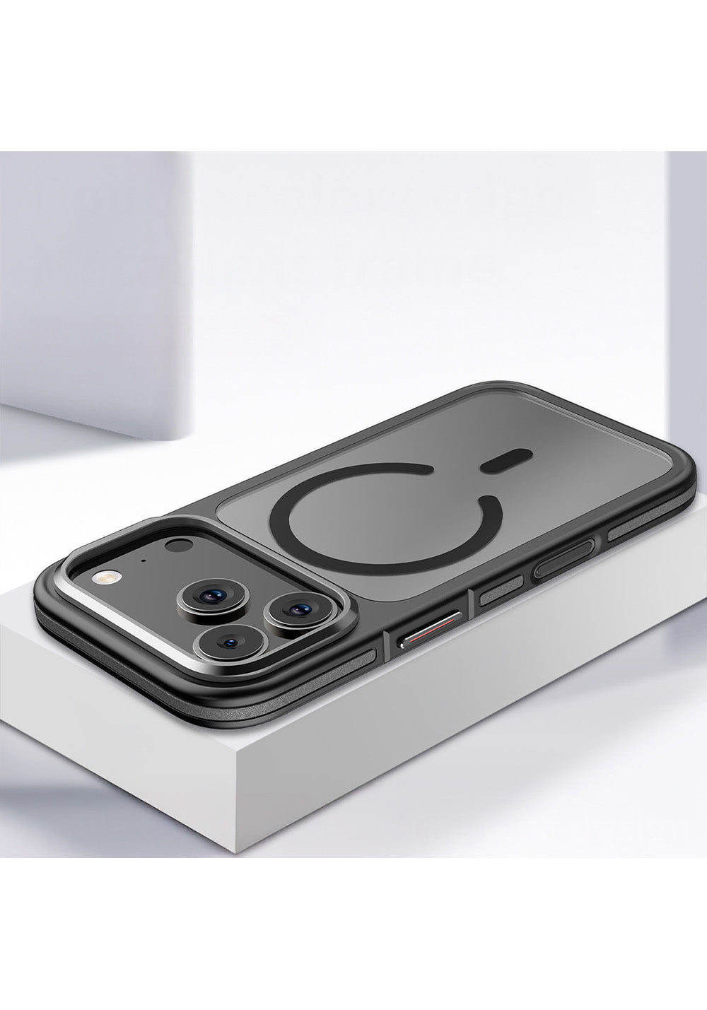 Apple iPhone 17 Pro Max Kılıf Manyetik Şarj Uyumlu Mat Görünümlü Wlons Vevo Kapak