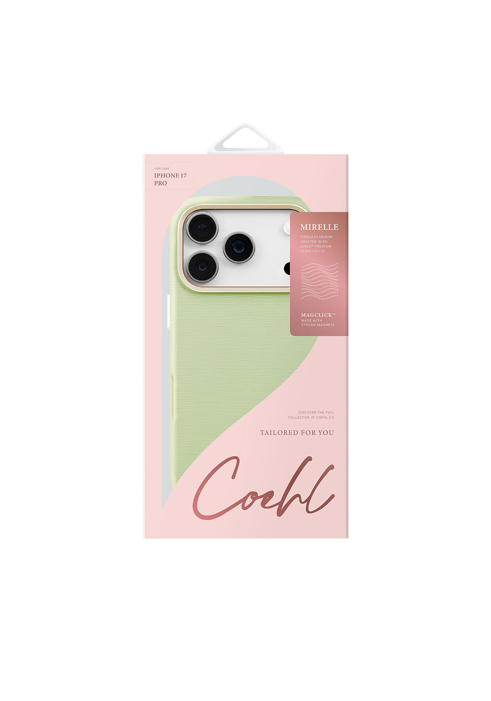 Apple iPhone 17 Pro Kılıf Manyetik Şarj Uyumlu Askı İpli Coehl Mirelle Kapak