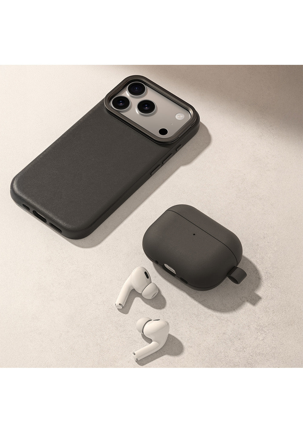 Apple AirPods Pro 3 Amazingthing Glamour Serisi Deri Tasarımlı Kapak