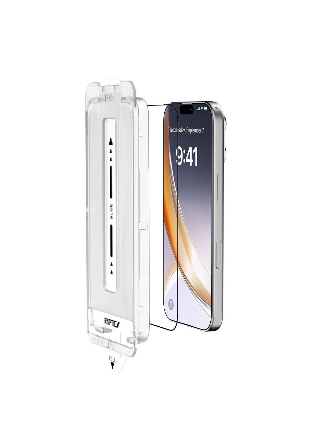 Apple iPhone 17 Air Raptic Air Glass 2.5D Ekran Koruyucu 2 Adet + Kolay Uygulama Aparatlı
