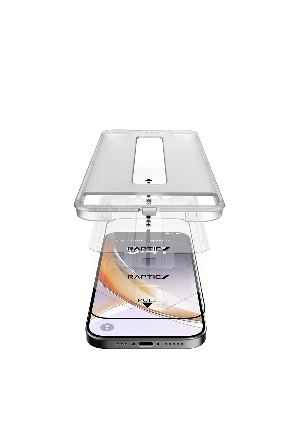 Apple iPhone 17 Air Raptic Air Glass 2.5D Ekran Koruyucu 2 Adet + Kolay Uygulama Aparatlı