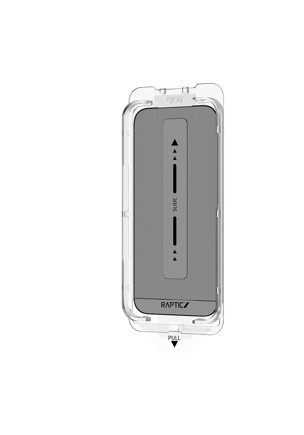 Apple iPhone 17 Pro Raptic Air Glass 2.5D Privacy Hayalet Ekran Koruyucu 2 Adet + Kolay Uygulama Aparatlı