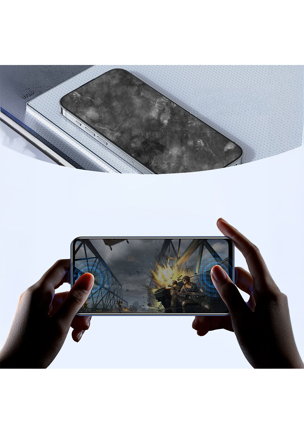 Apple iPhone 17 Pro Raptic Air Glass 2.5D Privacy Hayalet Ekran Koruyucu 2 Adet + Kolay Uygulama Aparatlı