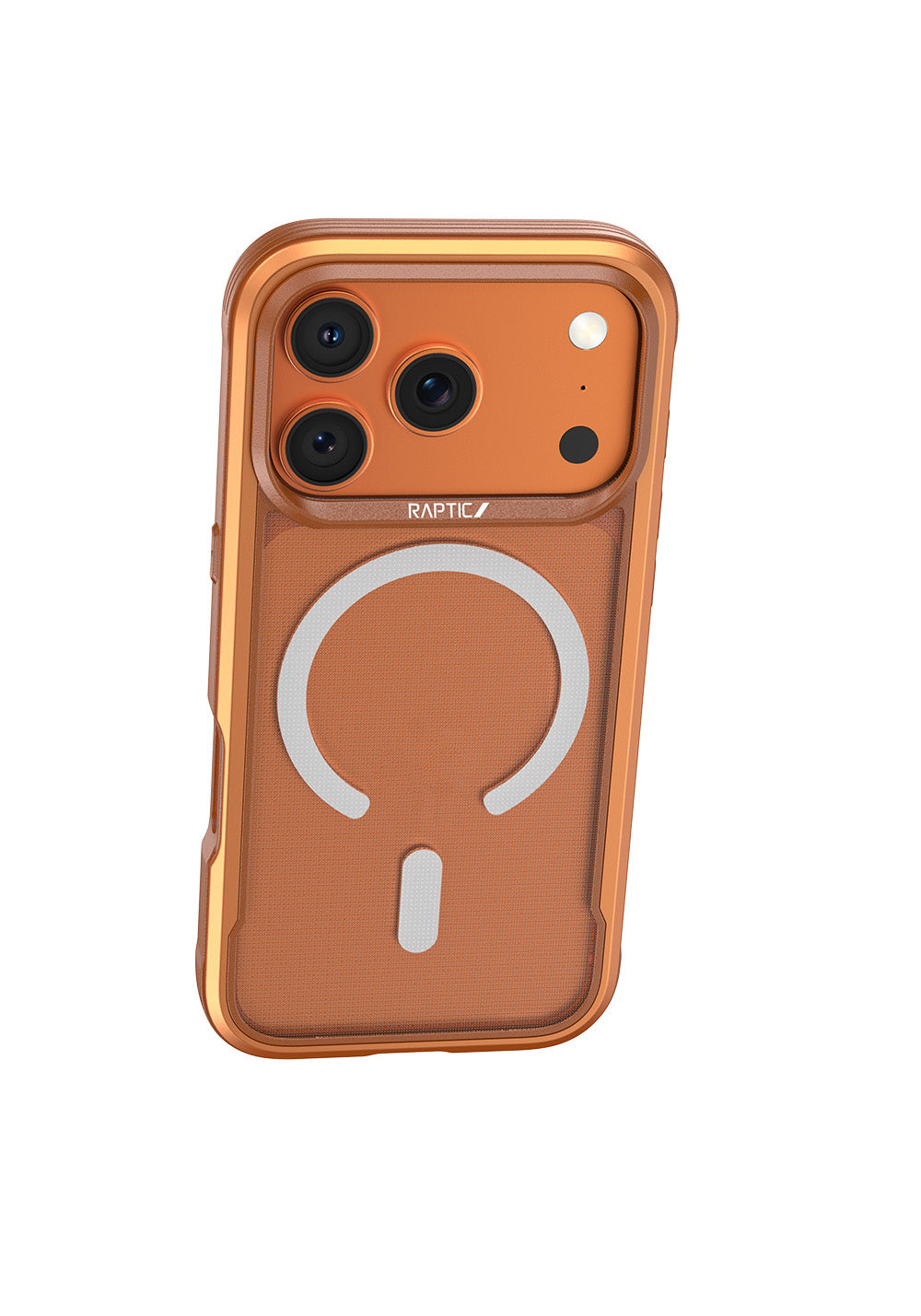 Apple iPhone 17 Pro Max Kılıf Manyetik Şarj Uyumlu Raptic Shield Classic Serisi Şeffaf Arka Yüzey C-Magnet Kapak