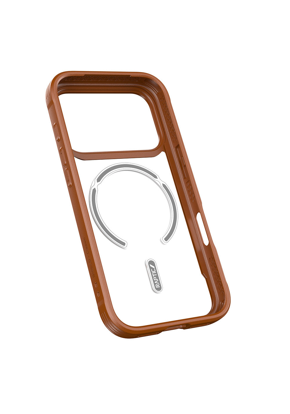 Apple iPhone 17 Pro Max Kılıf Manyetik Şarj Uyumlu Raptic Shield Classic Serisi Şeffaf Arka Yüzey C-Magnet Kapak