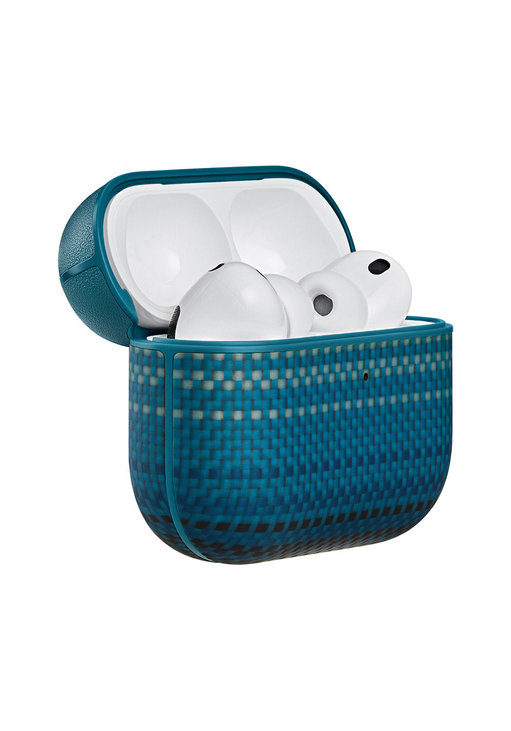 Apple Airpods Pro 3 Kılıf Aramid Fiber Pitaka Tactile Woven Sunset-Moonrise Serisi Kapak