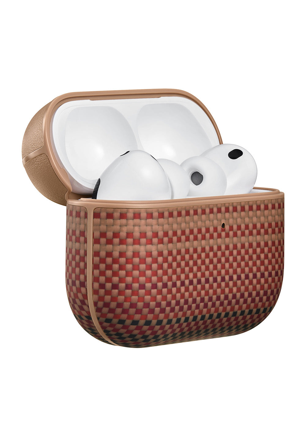 Apple Airpods Pro 3 Kılıf Aramid Fiber Pitaka Tactile Woven Sunset-Moonrise Serisi Kapak