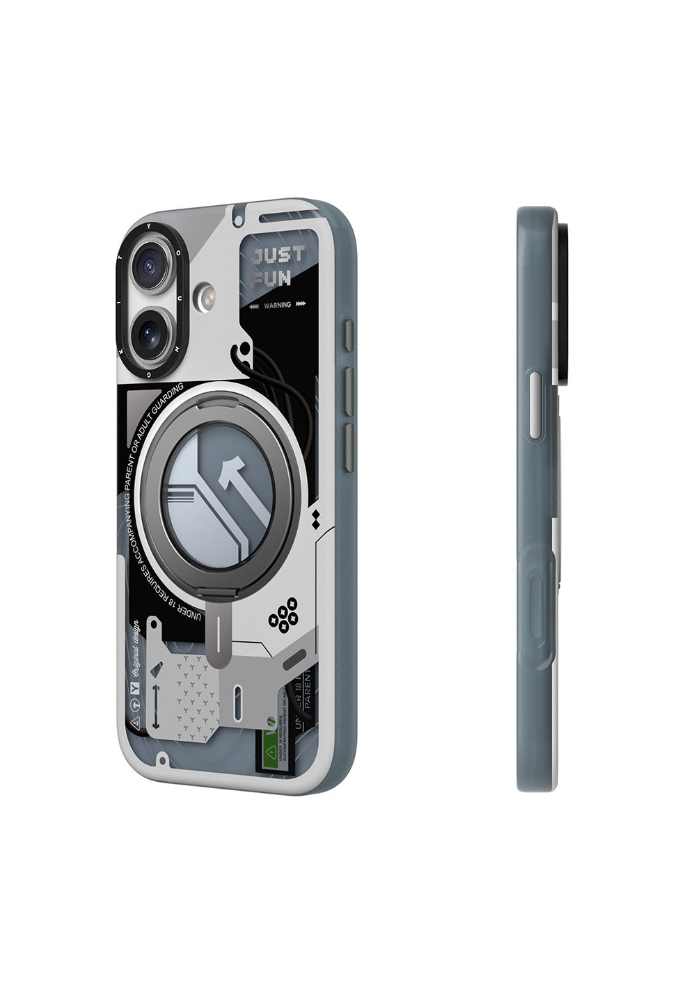 Apple iPhone 17 Kılıf Manyetik Şarj Uyumlu Youngkit Starship Serisi Kapak
