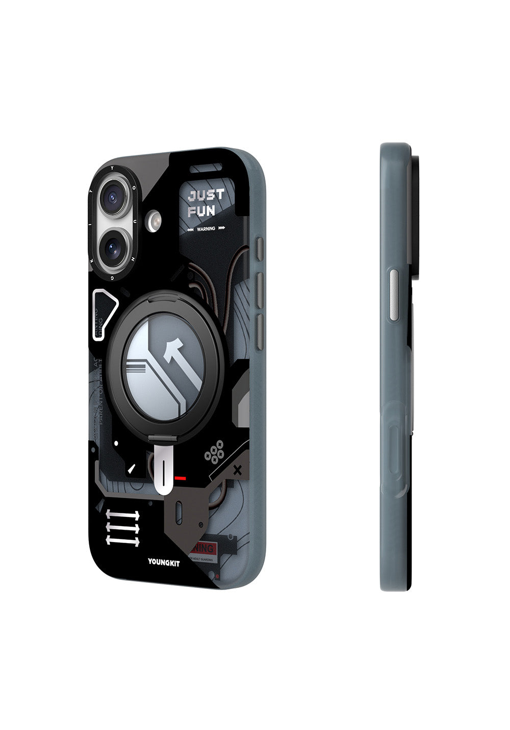 Apple iPhone 17 Kılıf Manyetik Şarj Uyumlu Youngkit Starship Serisi Kapak