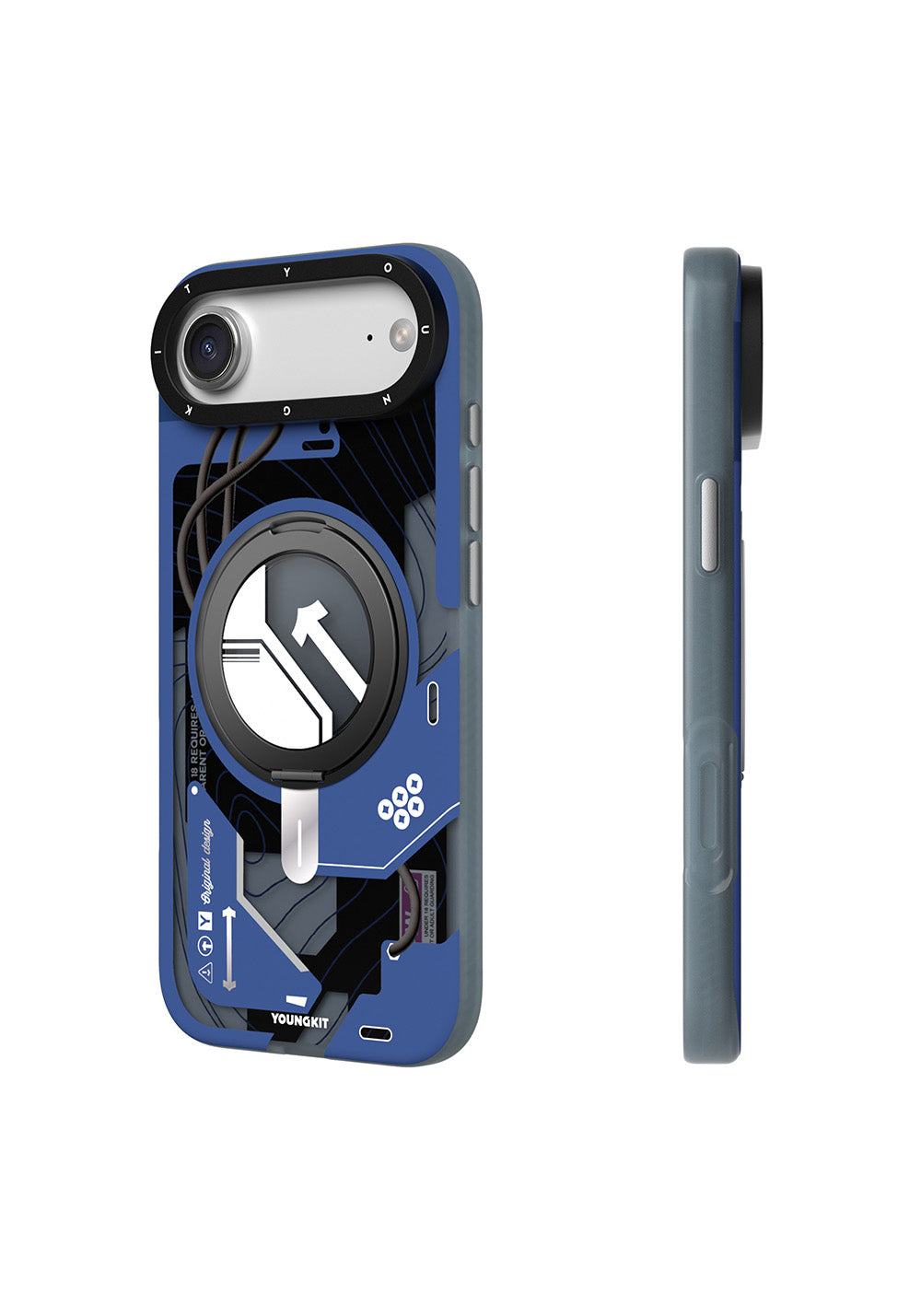 Apple iPhone 17 Air Kılıf Manyetik Şarj Uyumlu Youngkit Starship Serisi Kapak