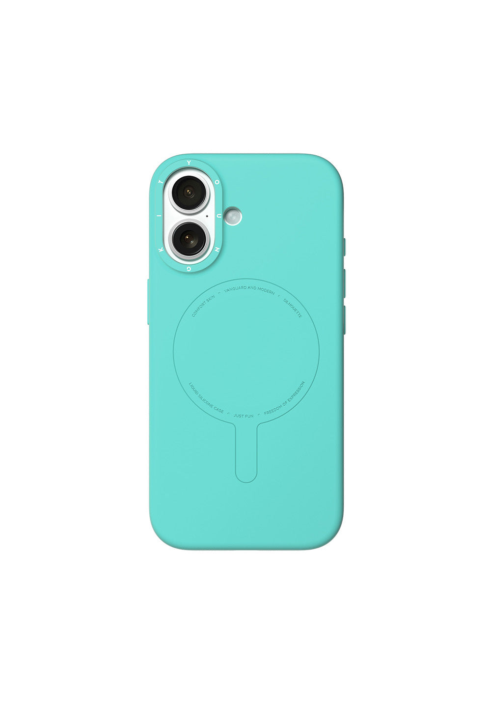 Apple iPhone 17 Kılıf M-Safe Şarj Özellikli Youngkit Morandi Serisi Kapak