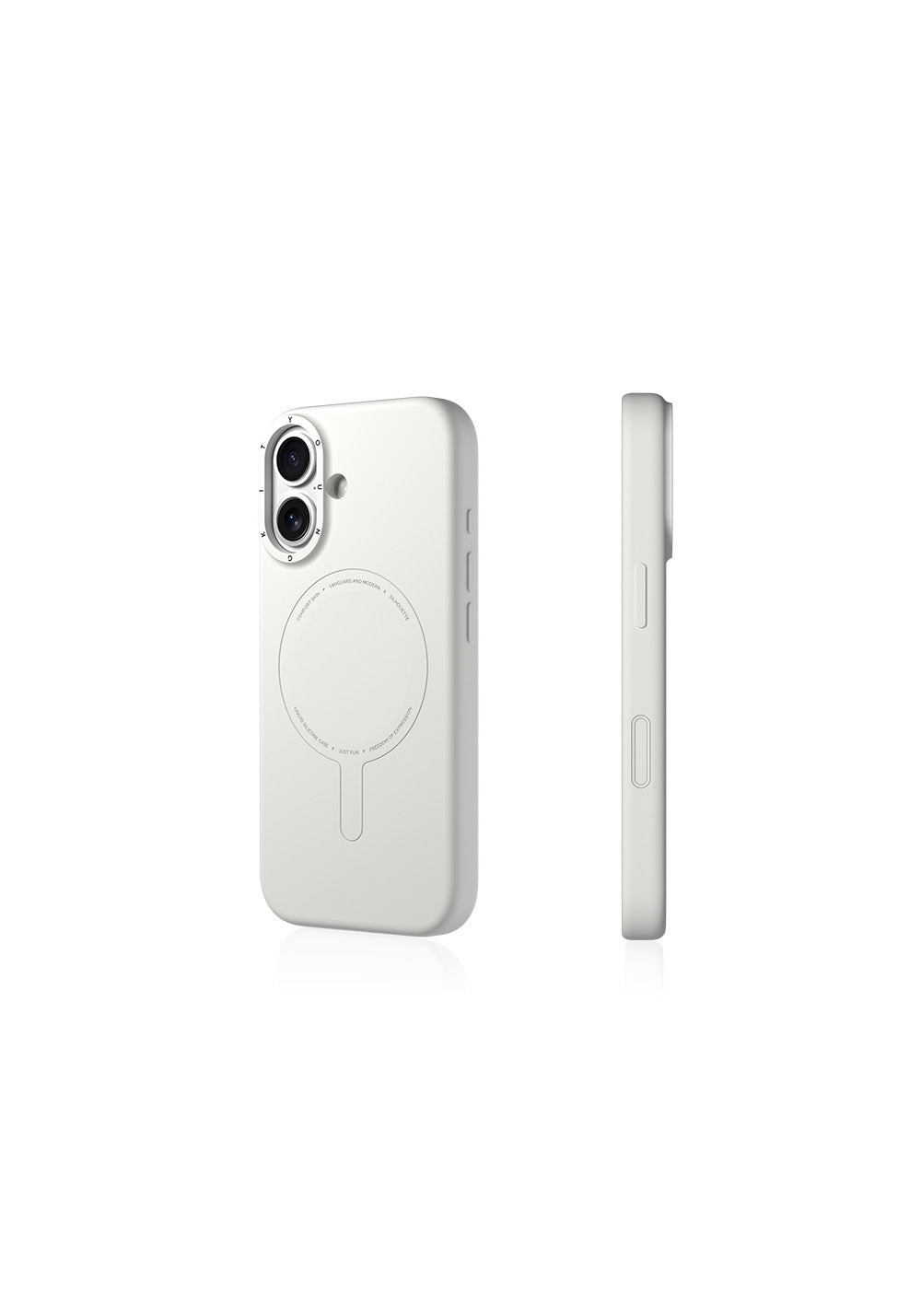Apple iPhone 17 Kılıf M-Safe Şarj Özellikli Youngkit Morandi Serisi Kapak