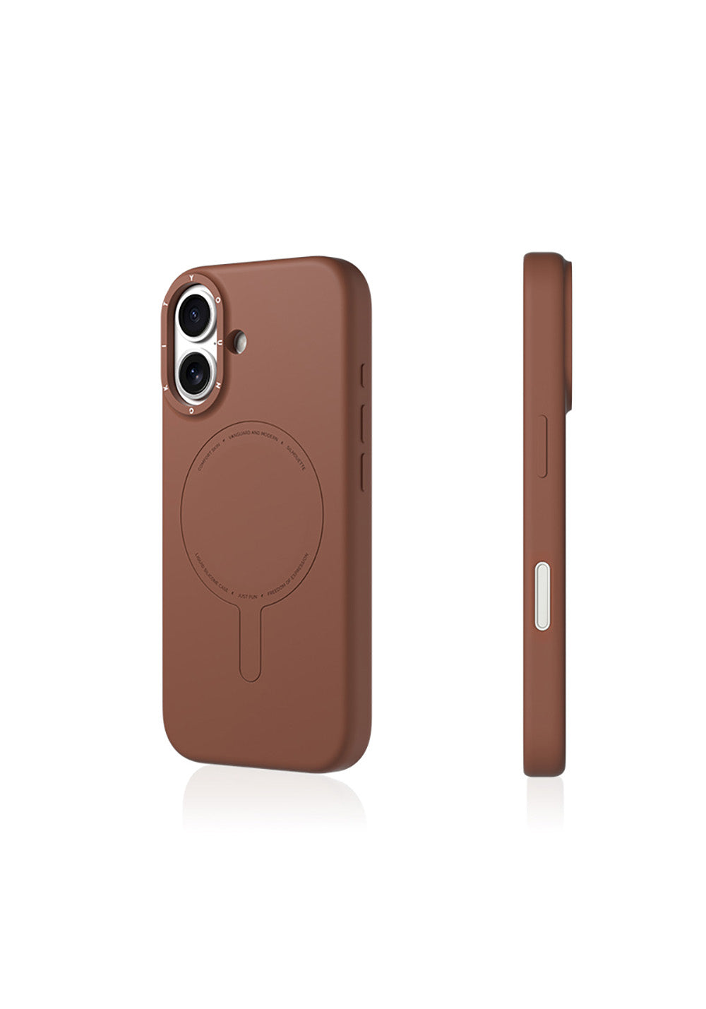 Apple iPhone 17 Kılıf M-Safe Şarj Özellikli Youngkit Morandi Serisi Kapak