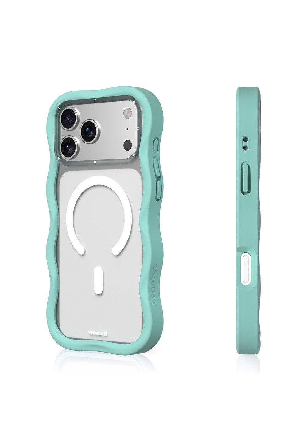 Apple iPhone 17 Pro Kılıf Manyetik Şarj Uyumlu Youngkit Wave Matte Serisi Kapak