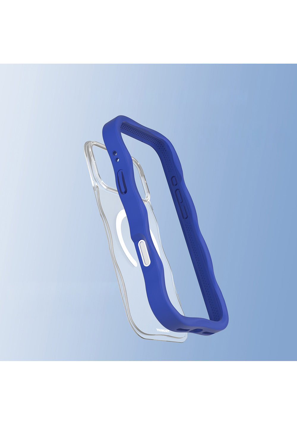 Apple iPhone 17 Pro Kılıf Manyetik Şarj Uyumlu Youngkit Wave Matte Serisi Kapak