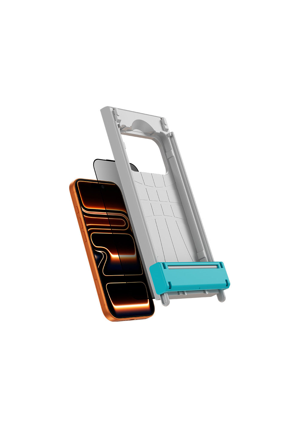 Apple iPhone 17 Benks Glass Warrior 2.0 EZFita Privacy Hayalet Cam Ekran Koruyucu + Kolay Uygulama Aparatı