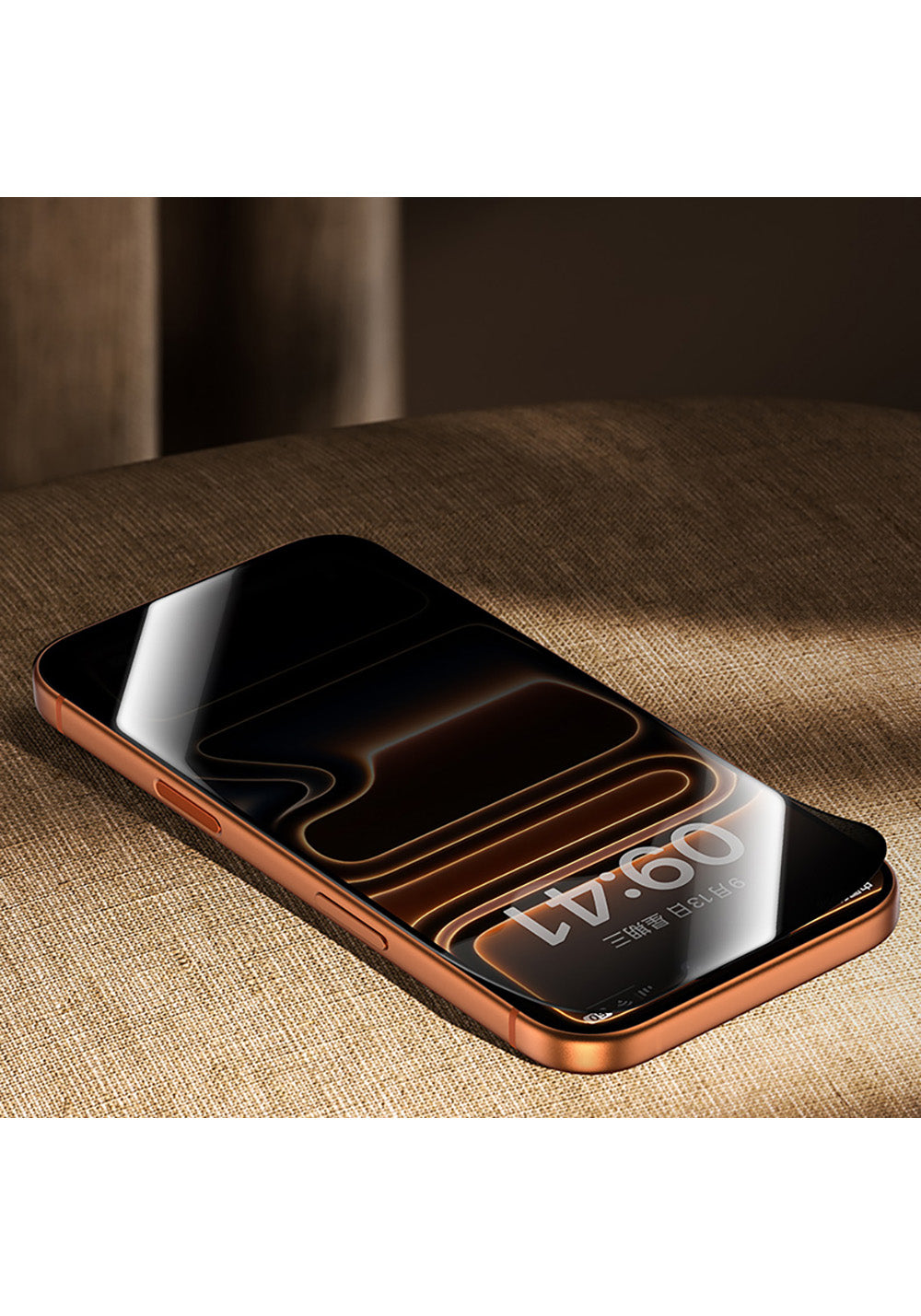 Apple iPhone 17 Air Benks Glass Warrior 2.0 EZFita Privacy Hayalet Cam Ekran Koruyucu + Kolay Uygulama Aparatı