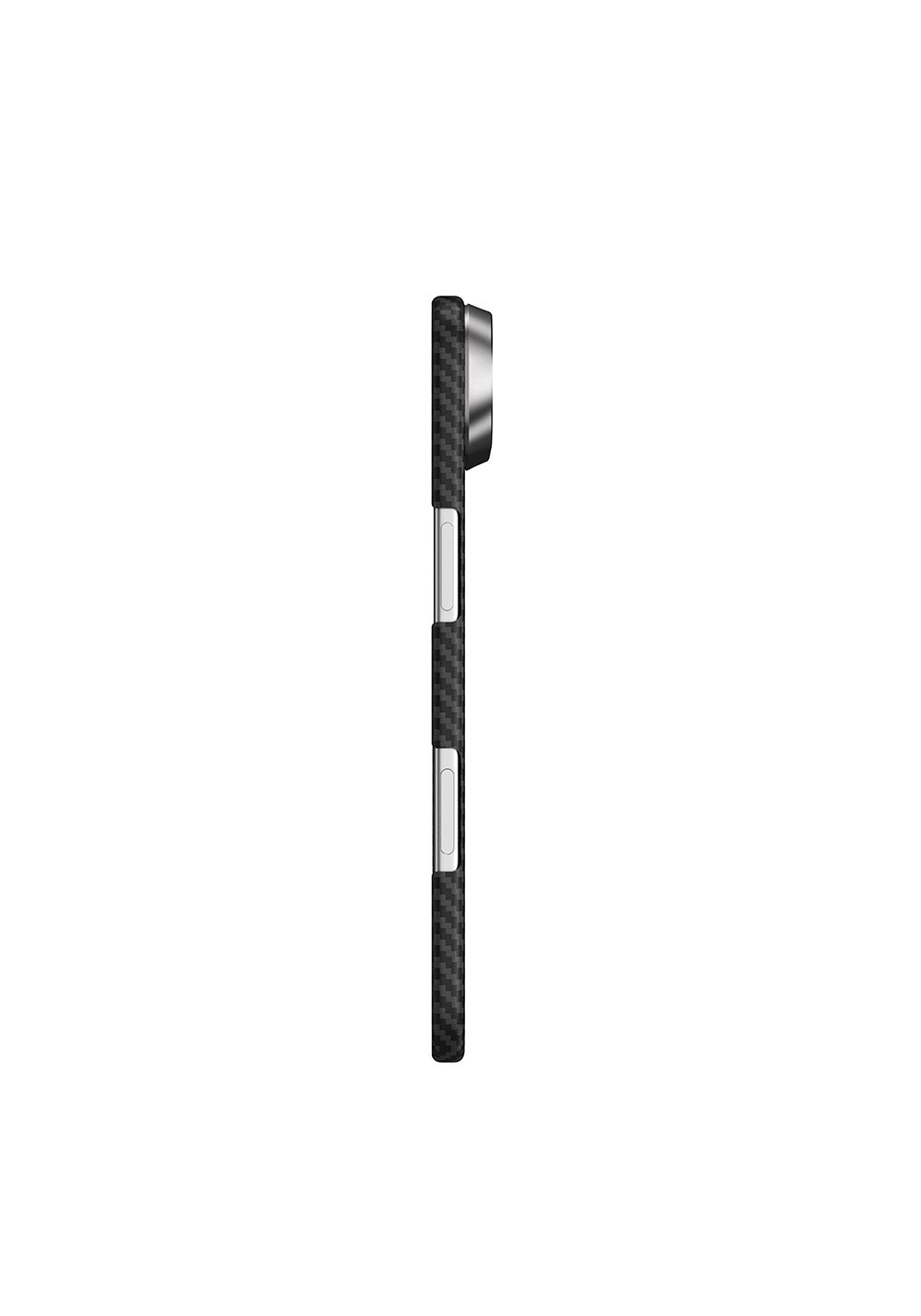 Apple iPhone 17 Air Kılıf Manyetik Şarj Uyumlu Kamera Standlı Wiwu DCC-206 Aramid Air Kapak