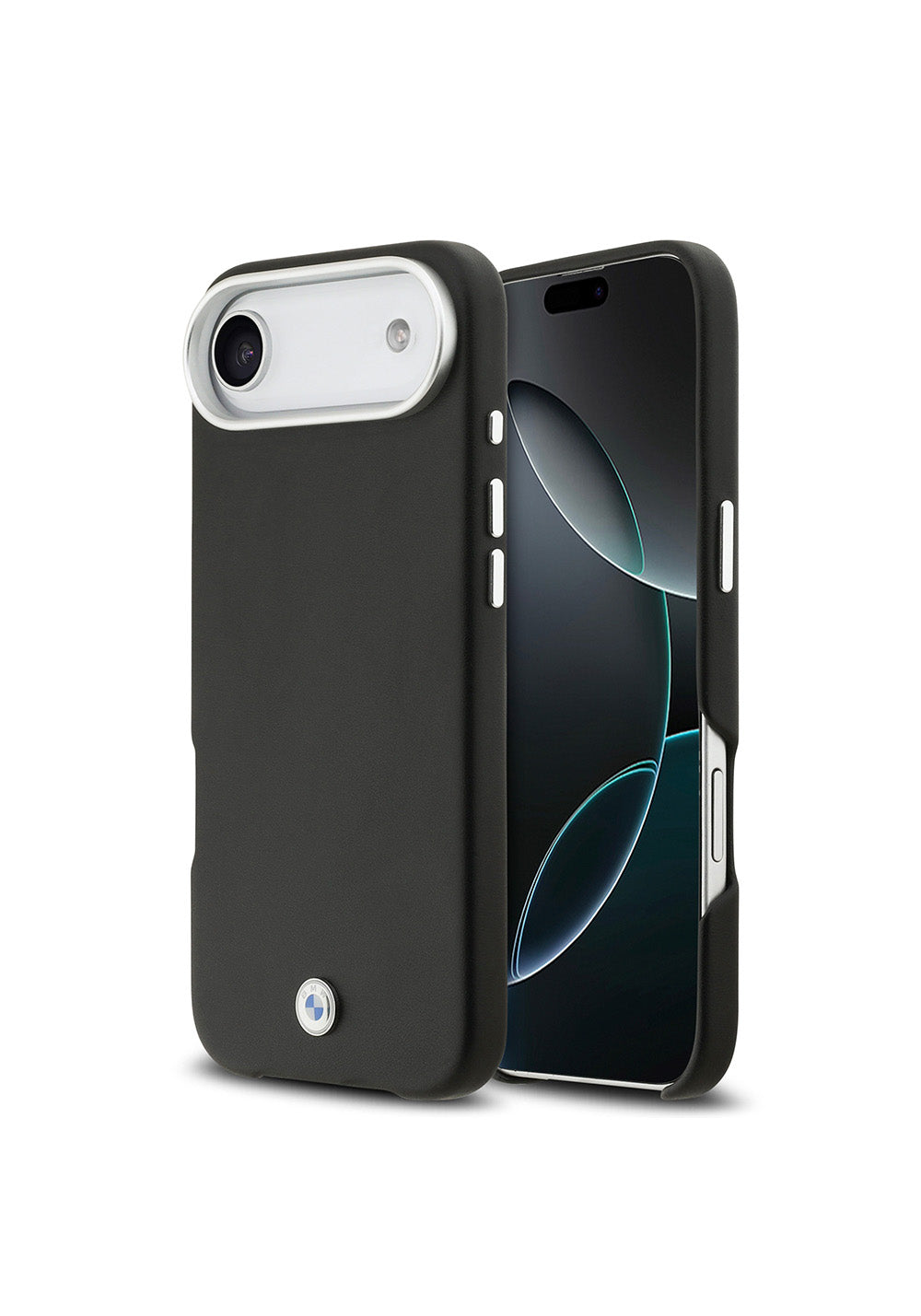 Apple iPhone 17 Air Kılıf BMW Orijinal Lisanslı Manyetik Şarj Uyumlu Metal Logolu Tam Kaplama Deri Kapak