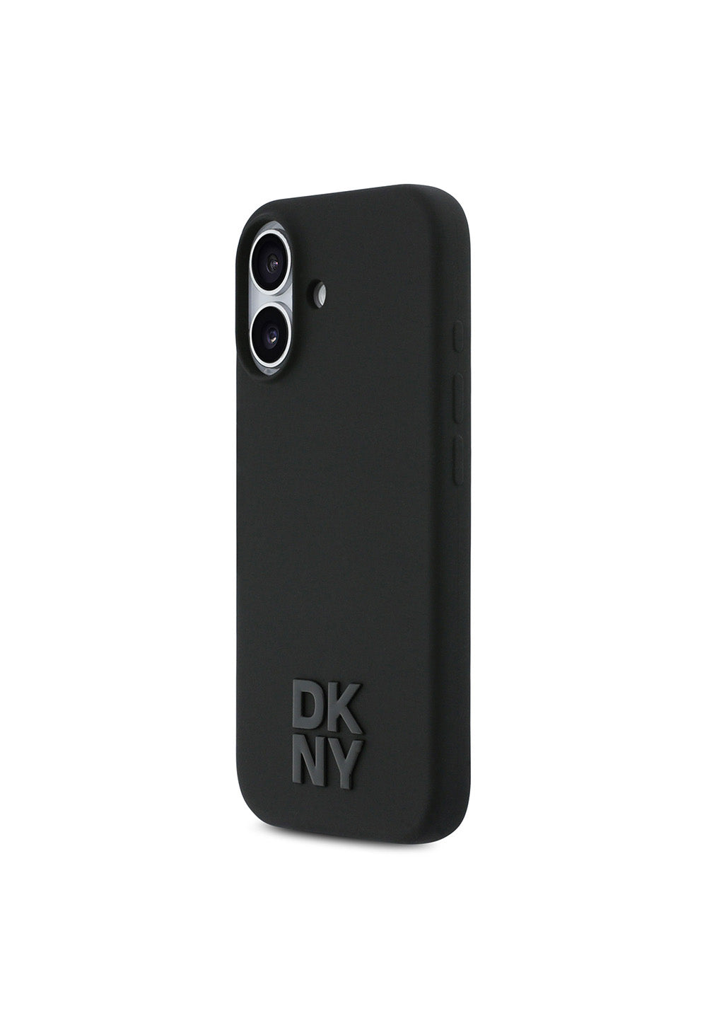 Apple iPhone 17 Kılıf DKNY Orijinal Lisanslı Manyetik Şarj Uyumlu Metal Logolu Silikon Kapak