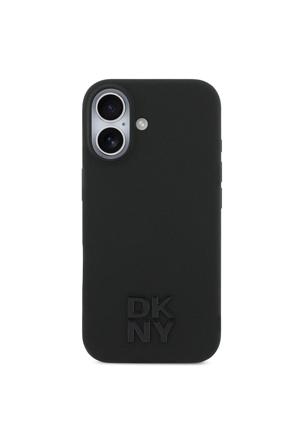Apple iPhone 17 Kılıf DKNY Orijinal Lisanslı Manyetik Şarj Uyumlu Metal Logolu Silikon Kapak