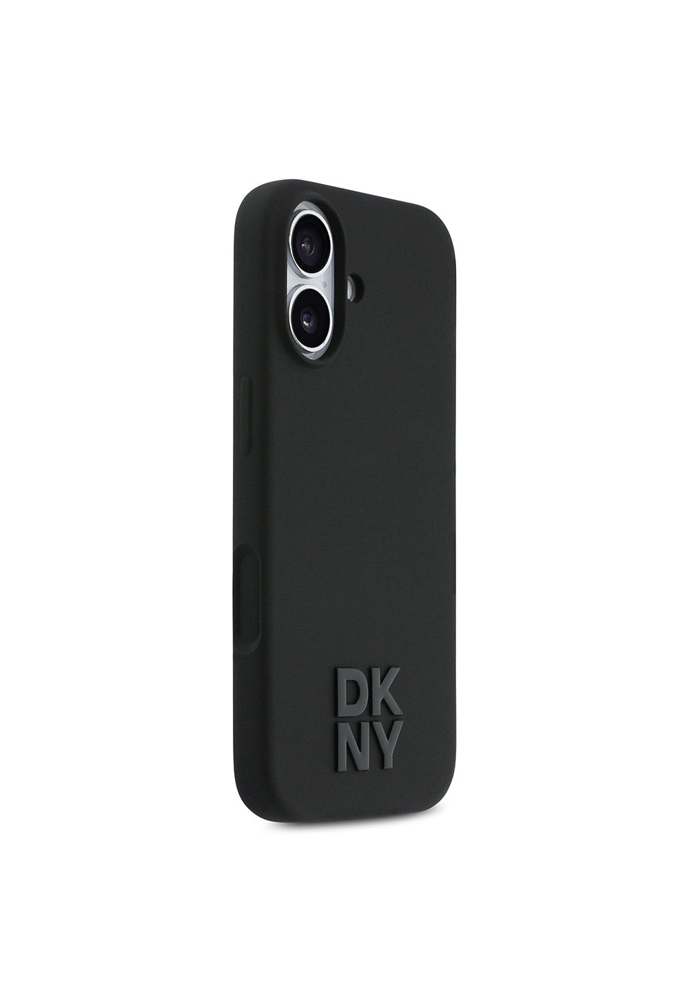 Apple iPhone 17 Kılıf DKNY Orijinal Lisanslı Manyetik Şarj Uyumlu Metal Logolu Silikon Kapak