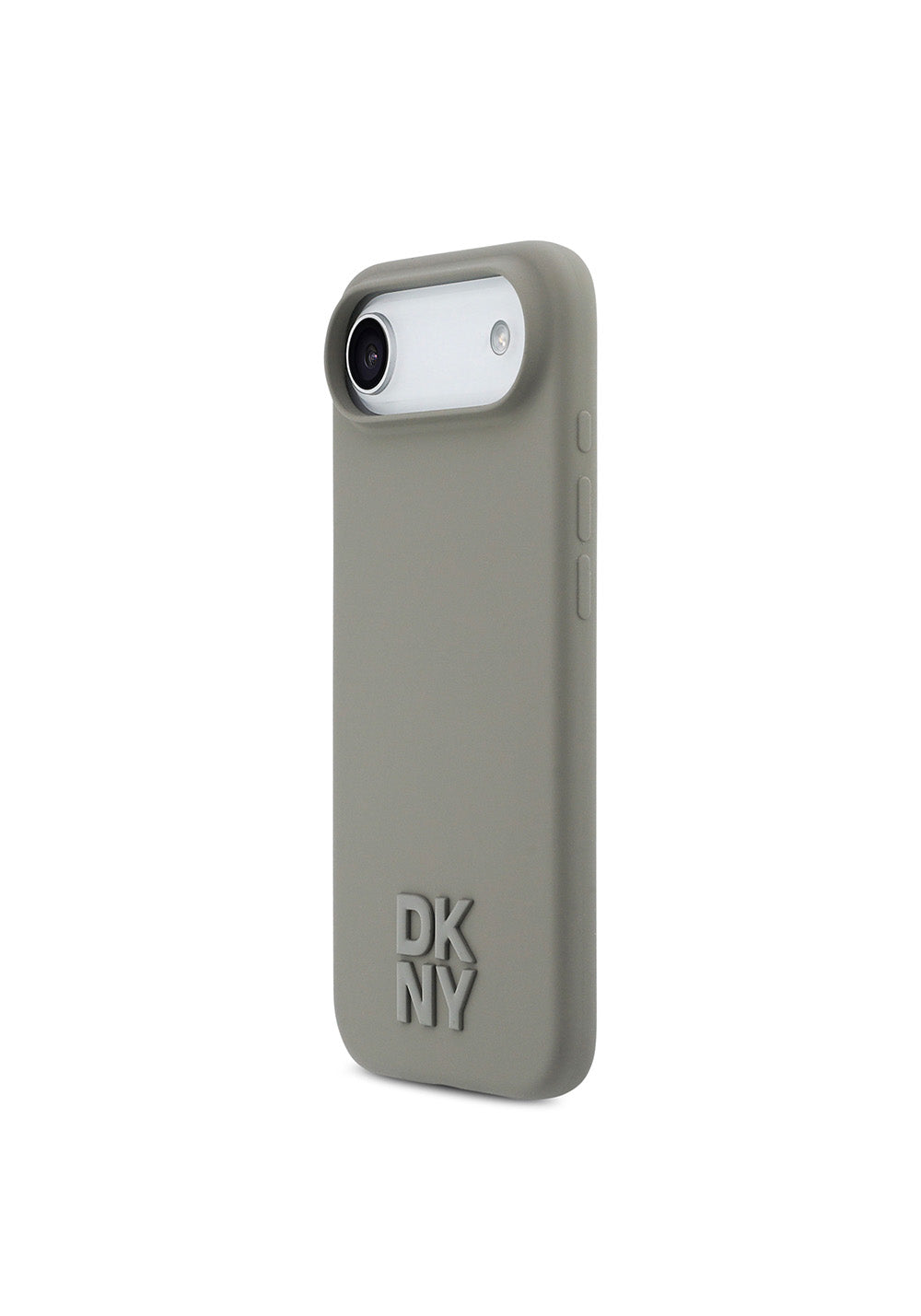 Apple iPhone 17 Air Kılıf DKNY Orijinal Lisanslı Manyetik Şarj Uyumlu Metal Logolu Silikon Kapak