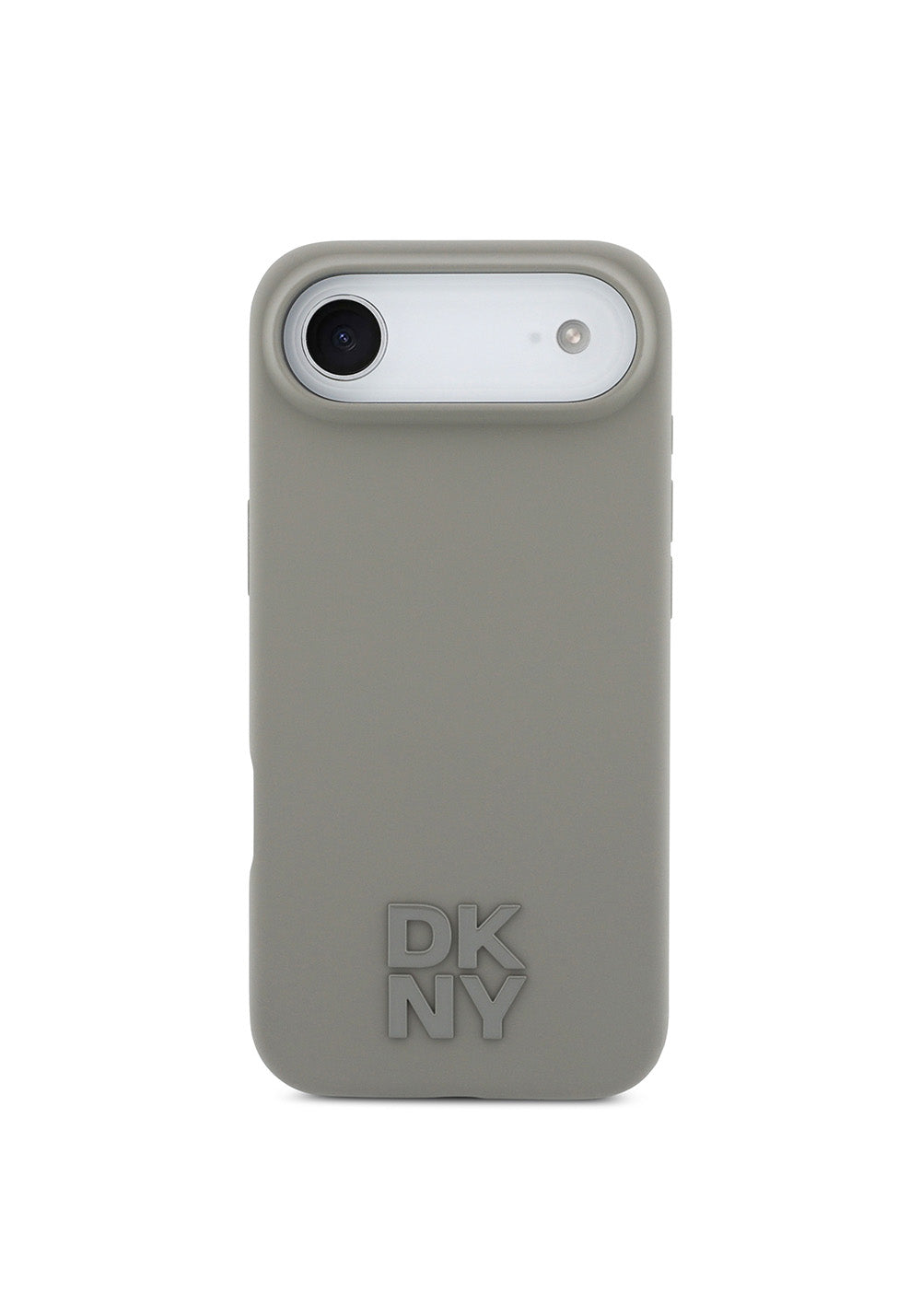 Apple iPhone 17 Air Kılıf DKNY Orijinal Lisanslı Manyetik Şarj Uyumlu Metal Logolu Silikon Kapak